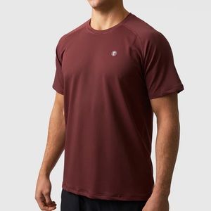 New Born primitive in and out Tee(Redwood)-medium